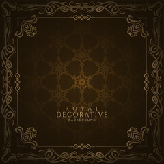 Elegant classic luxury frame design background