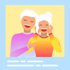 Stuff icon video call or conference vector