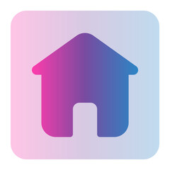 home gradient icon