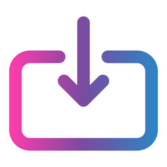 download gradient icon