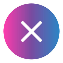 failed gradient icon