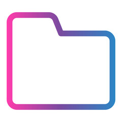 folder gradient icon