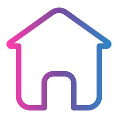 home gradient icon