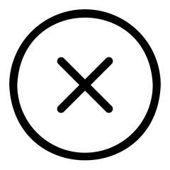 Obraz premium failed line icon