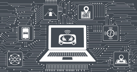 Concept of self-driving car