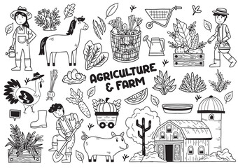 farming vector illustration Vector for banner