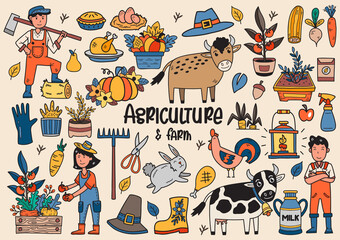 Fototapeta premium farming vector illustration Vector for banner