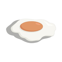 a quince egg made up of yolk and white