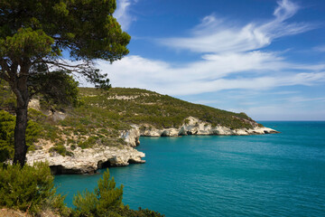 Coast of Vieste, Gargano, Apulia, Italy
