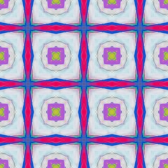 Abstract oil painting ornamental background. Seamless colorful pattern.