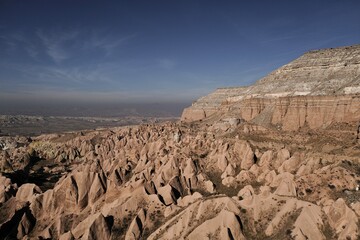 Fototapeta na wymiar Red valley view, Capadoccia Turkey