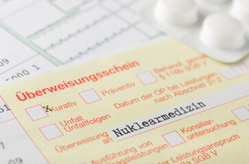 Überweisungsschein Nuklearmedizin