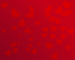 Abstract background with patterns of hearts. Vector design for business, corporate, institution, party, festive, seminar, presentations and talks, websites, webpage, handphone background.