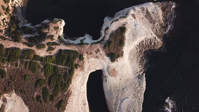 A panoramic footage in S'Archittu