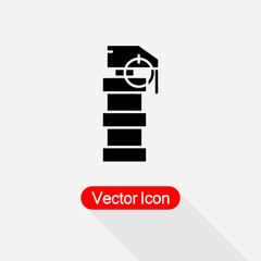 Grenade Icon Vector Illustration Eps10