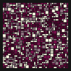 Fototapeta premium Offset Quads generative art background art illustration