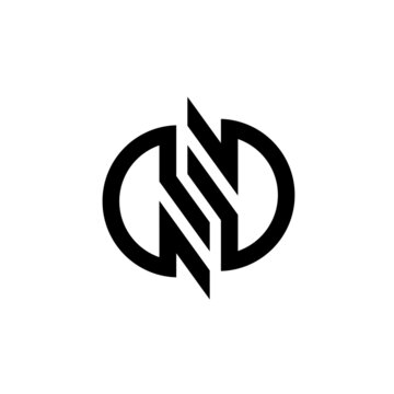 Initial letter S monogram logo design