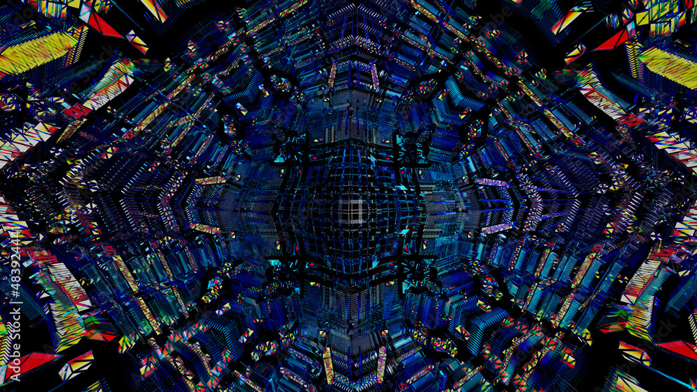 Poster digital garbage, grange glitch or error. abstract technology. futuristic virtual world. cyberspace b