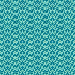 colorful simple vector pixel art seafoam and jade color seamless pattern of minimalistic geometric scaly rhombus pattern in japanese style