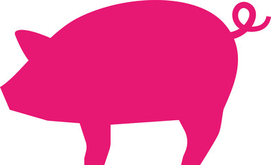 豚アイコンイラスト