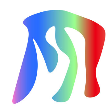 recommend clip art: Simple Abstract Shape Cadmium Red