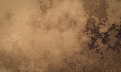 Abstract brown stone wall background. Weathered rock surface texture.