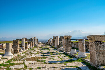 Laodikeia is one of the important archaeological remains for the region along with Hierapolis (Pamukkale) and Tripolis in Turkey