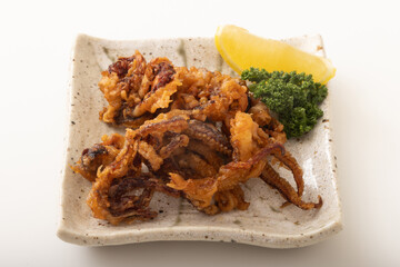 ヤリイカの唐揚げ