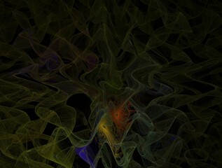 Imaginatory fractal abstract background Image