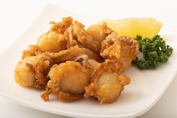 ホタテの唐揚げ