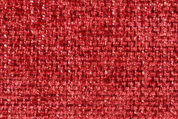 texture of jacquard fabric with geometric pattern close-up