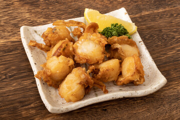 ホタテの唐揚げ