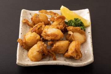 ホタテの唐揚げ