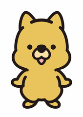 Obraz premium かわいい柴犬