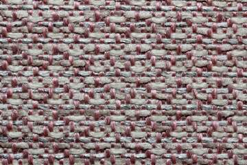 the texture of the jacquard fabric