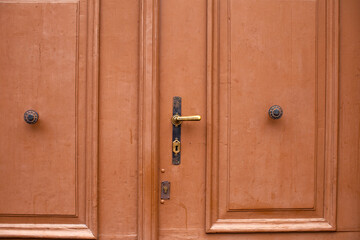 Door antique handle.