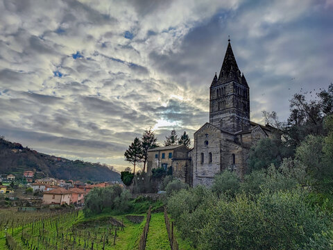 Fieschi church basilica in Lavagna