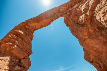 Turret Arch at Arches National Park, Utah in summer season. © jovannig