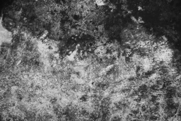Fototapeta na wymiar Grunge black and white cement wall texture background