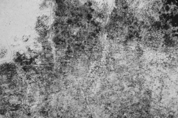 Grunge black and white cement wall texture background