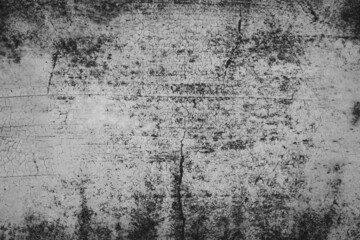 Grunge black and white cement wall texture background
