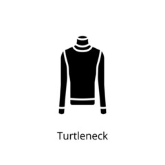 Turtleneck icon in vector. Logotype