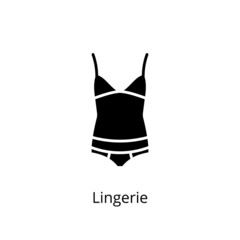 Lingerie icon in vector. Logotype