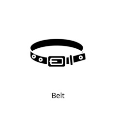 Belt icon in vector. Logotype