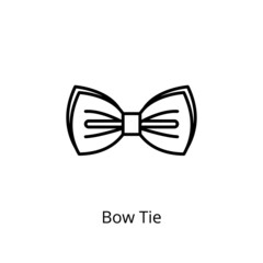 Bow Tie icon in vector. Logotype