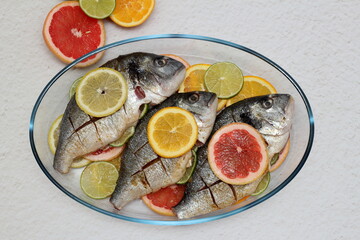 fish with lemon
