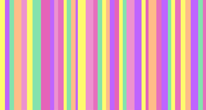 Striped pattern. Multicolored background. Seamless abstract texture with many lines. Geometric colored wallpaper with stripes. Print for flyers, shirts and textiles. Greeting cards