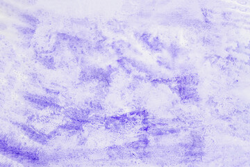 Abstract background of watercolor spots, splashes of purple color on white background