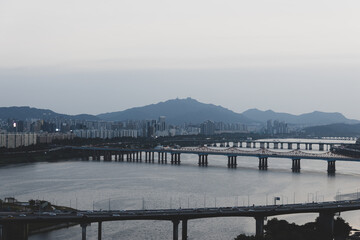 Obraz premium pier on the lake