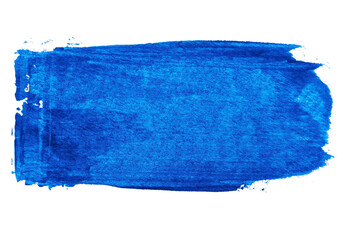 Fototapeta premium abstract acrylic watercolor paint brush stroke texture isolated on white background for logo and banner. design, creative, and illustration.